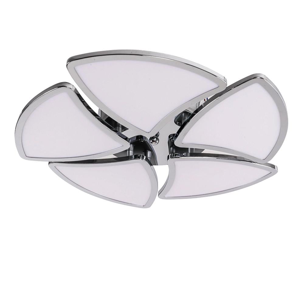 Люстра стельова світлодіодна Lighthouse SRS-19923-5 Хром