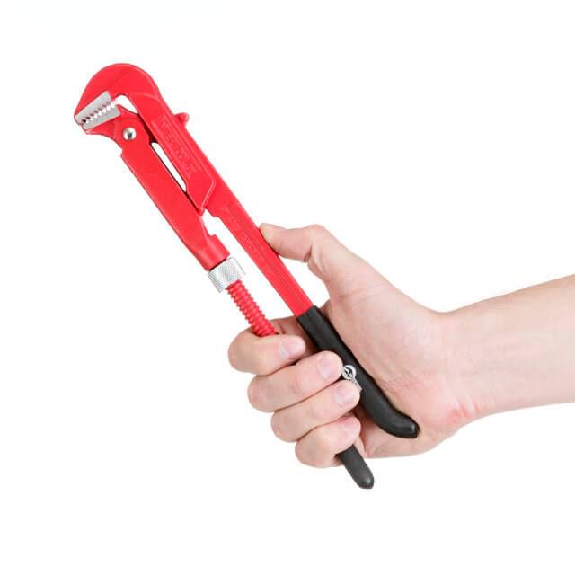Ключ трубный Intertool HT-0186 075" 90° (110753) - фото 3