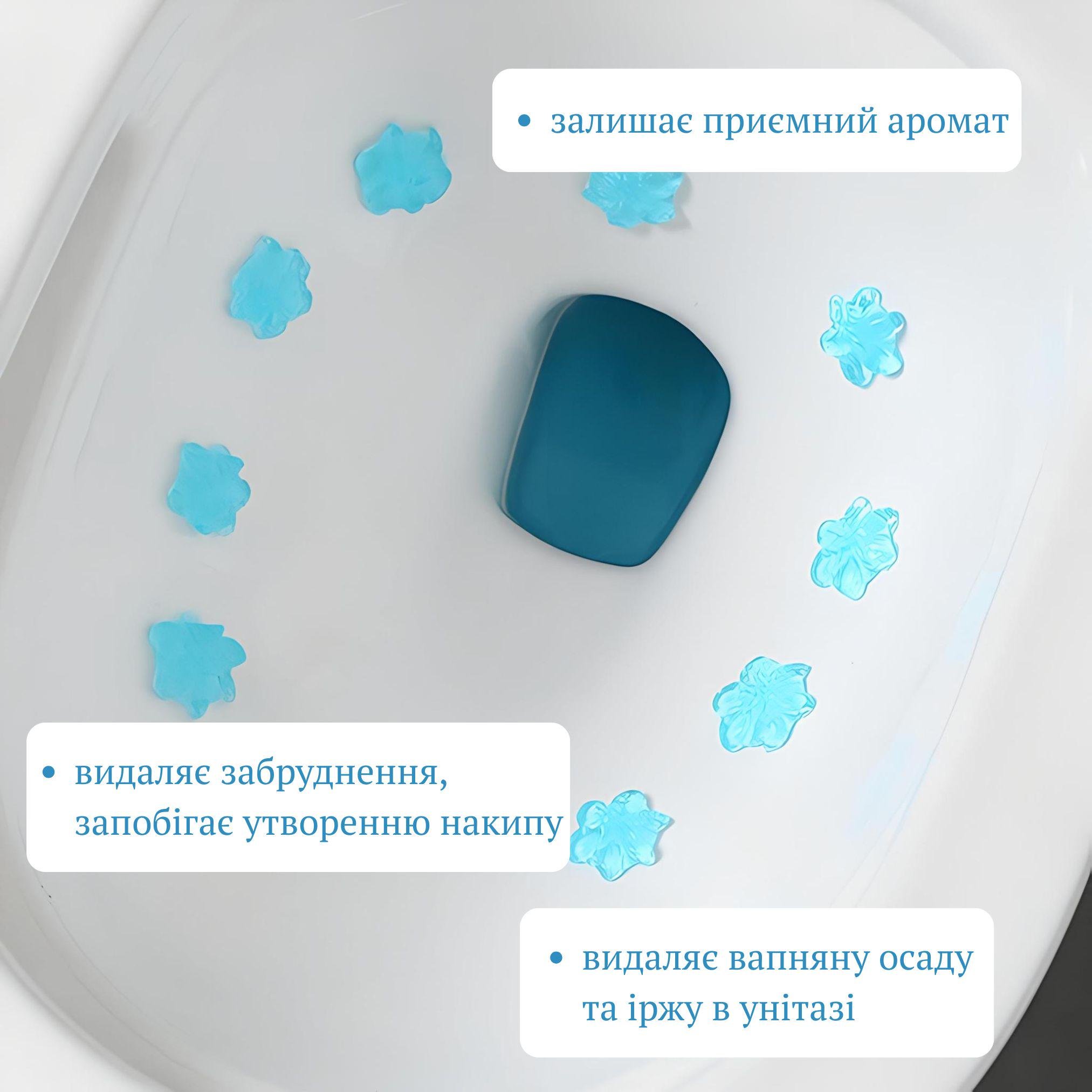 Гель для дезінфекції унітазу з різними ароматами 6 шт. - фото 2 Гель для дезінфекції унітазу з різними ароматами 6 шт. - фото 2