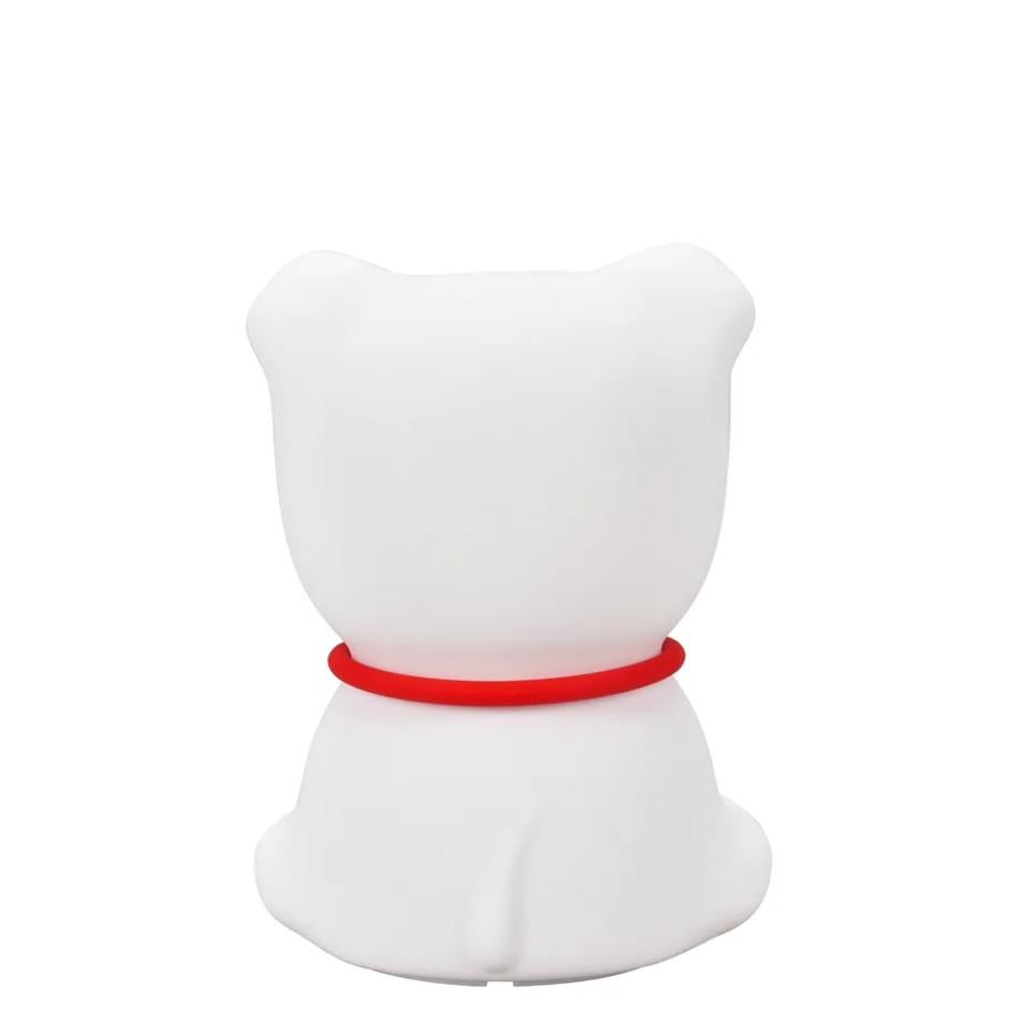 Нічник дитячий Dream Lites Puppy Ведмедик силіконовий акумуляторний 7 кольорів світіння Білий (51171) - фото 5 Нічник дитячий Dream Lites Puppy Ведмедик силіконовий акумуляторний 7 кольорів світіння Білий (51171) - фото 5