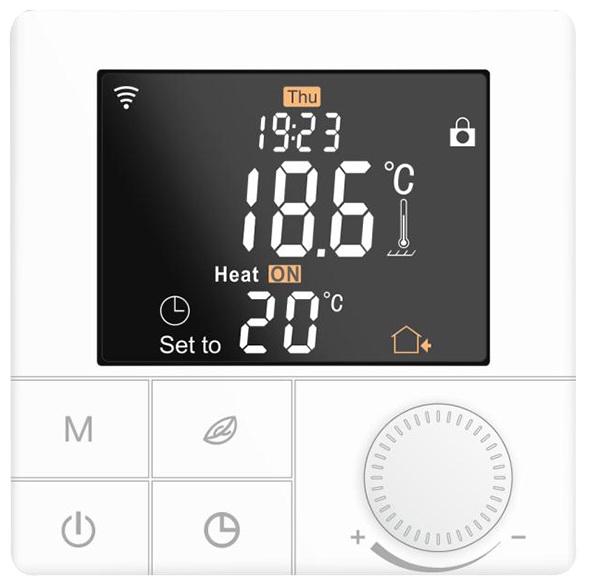 Терморегулятор программируемый HeatTech HTW120-240 сенсорный WiFi для котлов