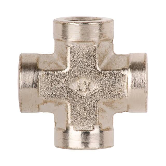 Соединение крестовое Intertool PT-1864 с внутренней резьбой 1/4" (108696)