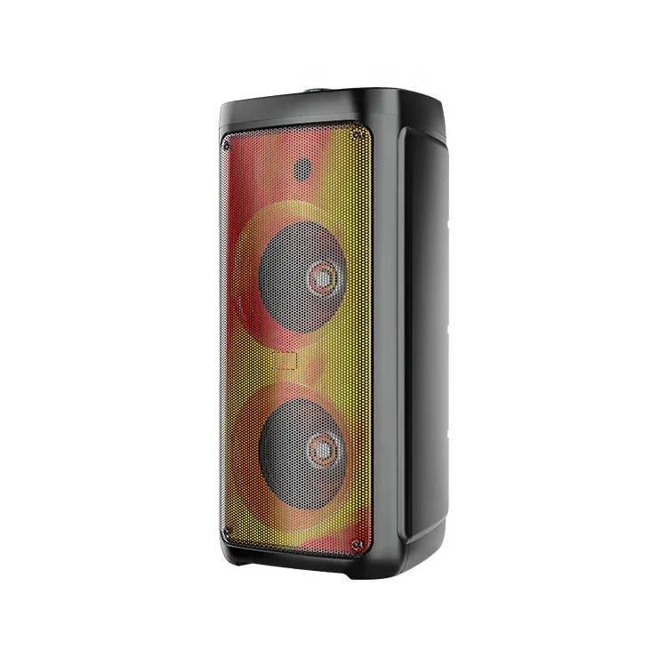 Портативная акустическая система Winso ZQS8215-8 "x2 с RGB с микрофоном и пультом 40 W (fbd4f753)