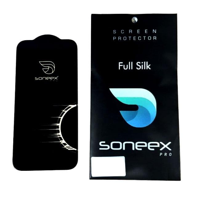 Защитное стекло Glass Soneex Pro Antistatic для iPhone 12 Pro Max Black (15291)