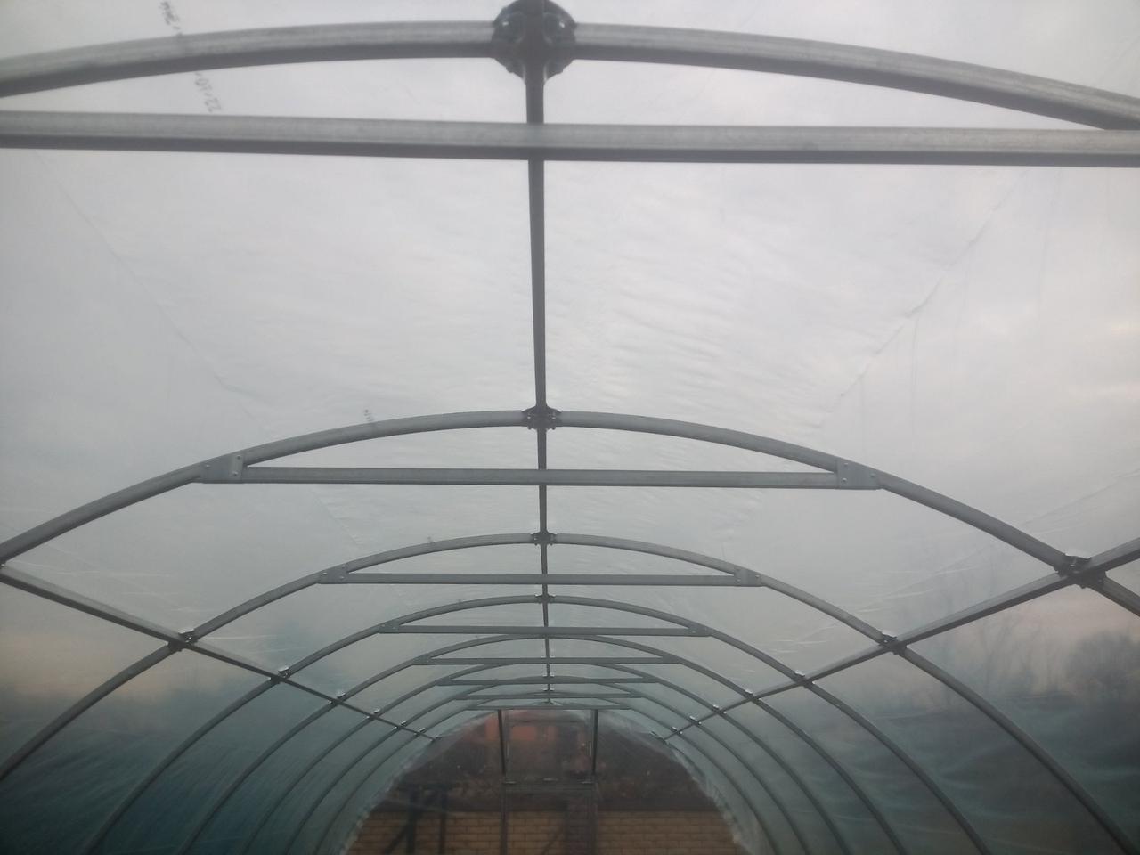 Комплект Стандарт Теплиця Файна+ 4х10 м/труба оцинкована 30х20 мм/плівка UV-4 120 мкм - фото 5 Комплект Стандарт Теплиця Файна+ 4х10 м/труба оцинкована 30х20 мм/плівка UV-4 120 мкм - фото 5