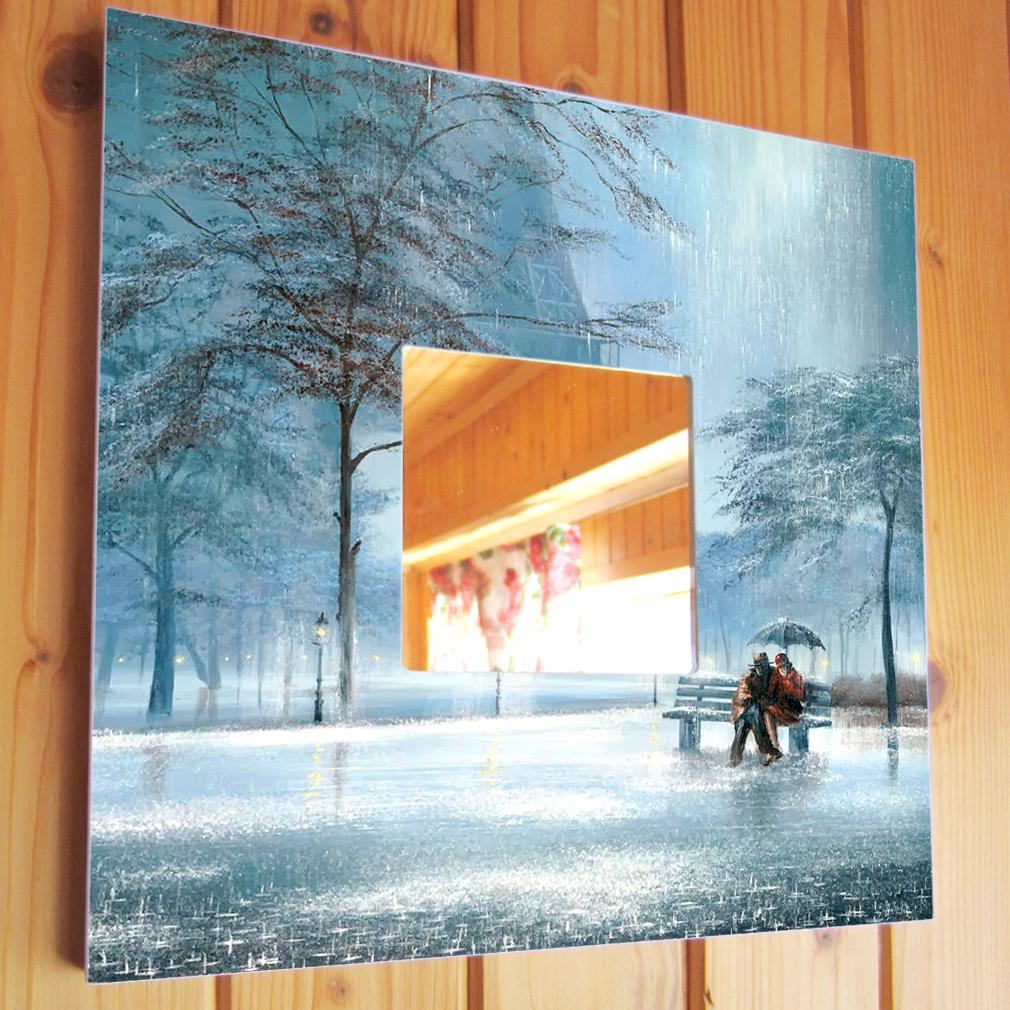 Зеркало декоративное Дождевой Париж 260х260 мм (M00064) Зеркало декоративное Дождевой Париж 260х260 мм (M00064)