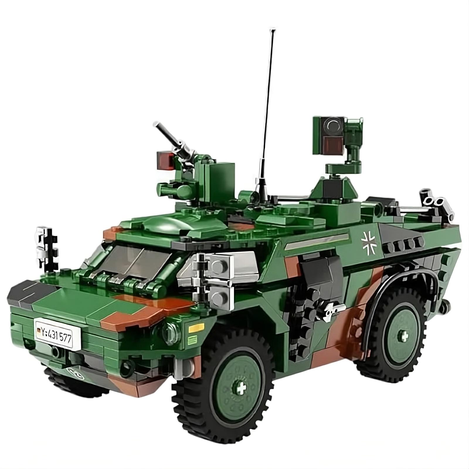 Конструктор ХВ 06053 БТР Fennek с подвижными элементами 692 детали Конструктор ХВ 06053 БТР Fennek с подвижными элементами 692 детали