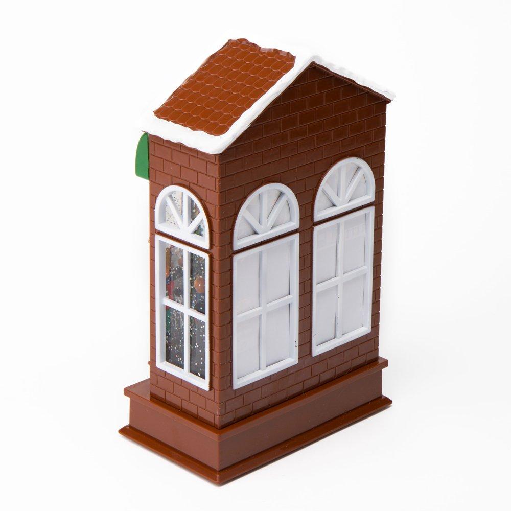 Фігурка декоративна Lefard музична Різдвяна кав'ярня 29 см (6016-019) - фото 3 Фігурка декоративна Lefard музична Різдвяна кав'ярня 29 см (6016-019) - фото 3