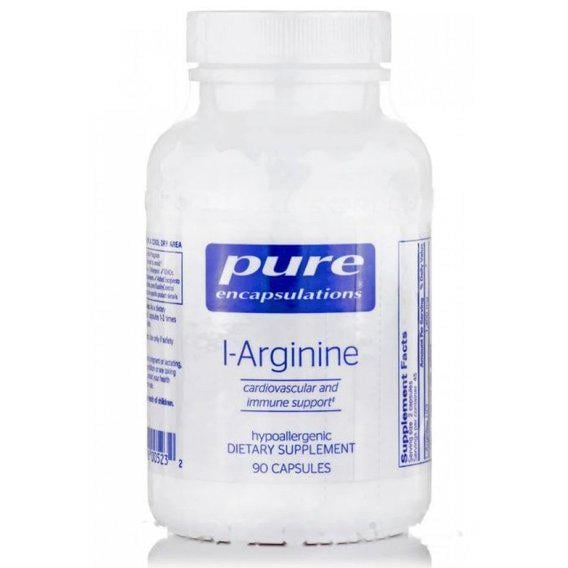 Аргінін Pure Encapsulations L-Arginine 90 Caps (PE-00523)