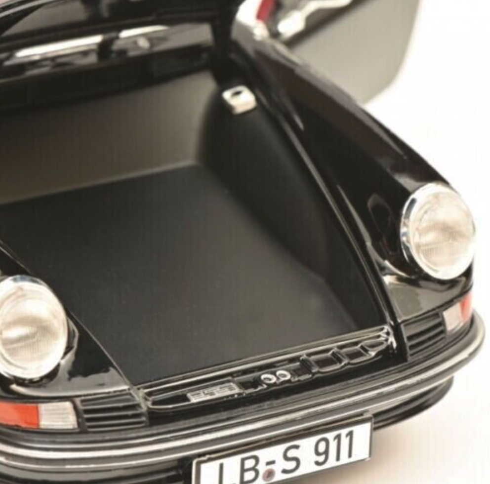 Модель автомобиля Schuco 1:18 Porsche 911 S Coupe 1973 Black (450047200) - фото 5