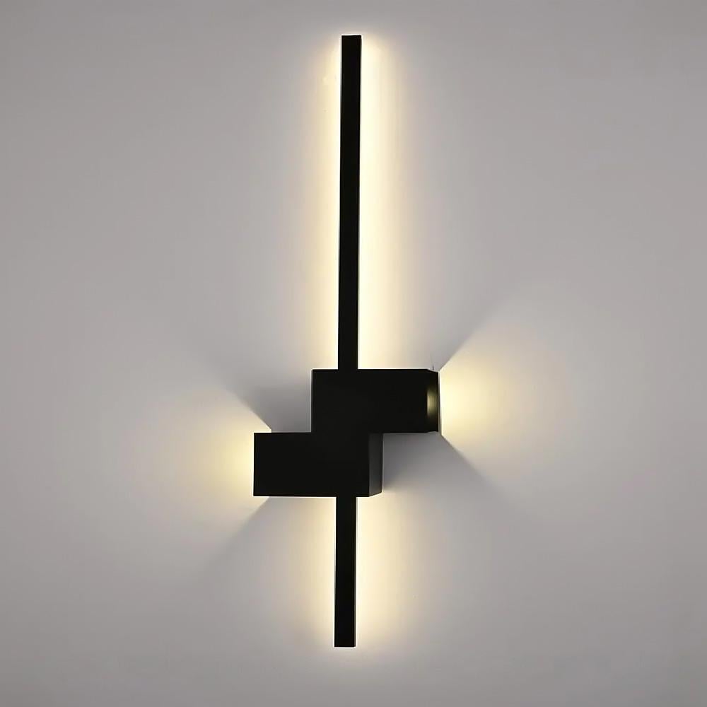 Світильник настінний світлодіодний Light House SY-19017/800 BK 800х150х80 мм 32/10W Чорний