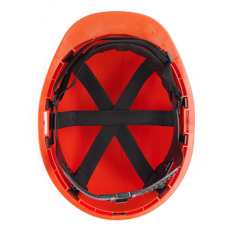Каска защитная Apro Оранжевый (481600) - фото 5