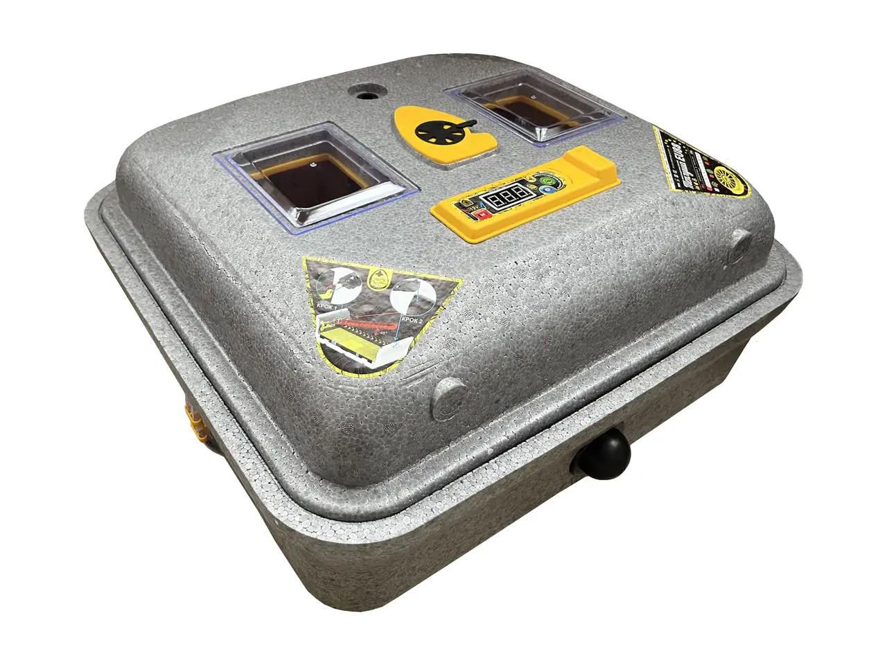 Инкубатор автоматический Теплуша Euro 88 PRO 220/12В с автоматическим поворотом яиц