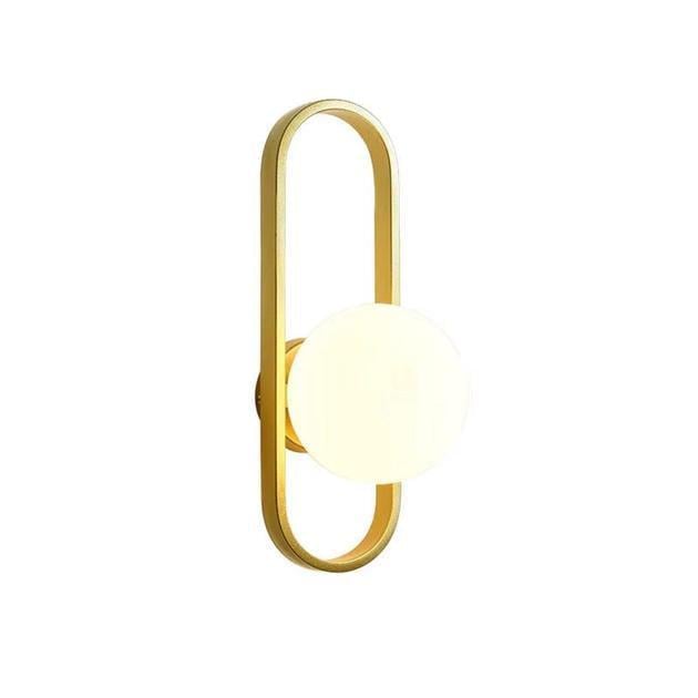 Бра настенное Valeso с овальным металлическим каркасом BD622-1 Copper Е27 IP20 Медный (28687714)