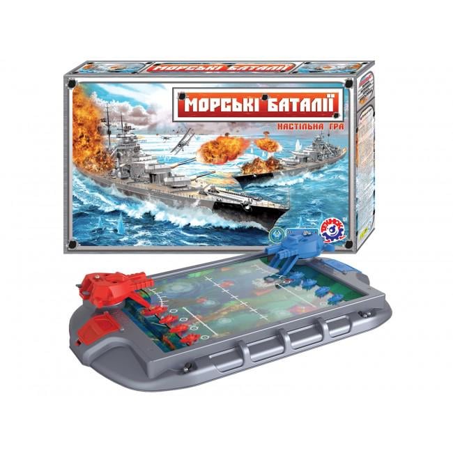 Настольная игра ТехноК Морские баталии 1110 (402802)