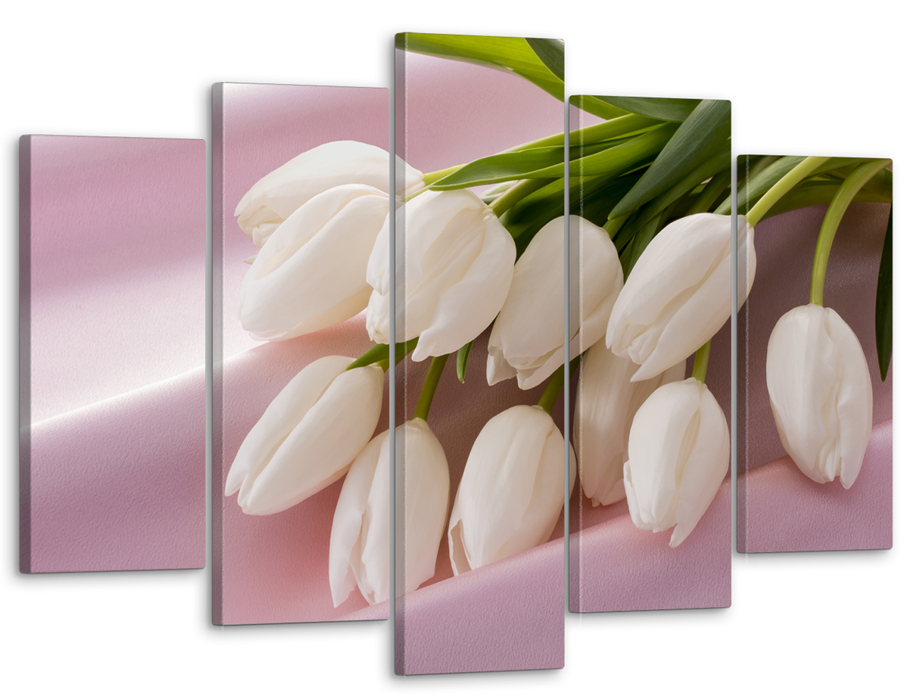 Картина модульная на холсте DK Тюльпаны 80x125 см (MK50176)