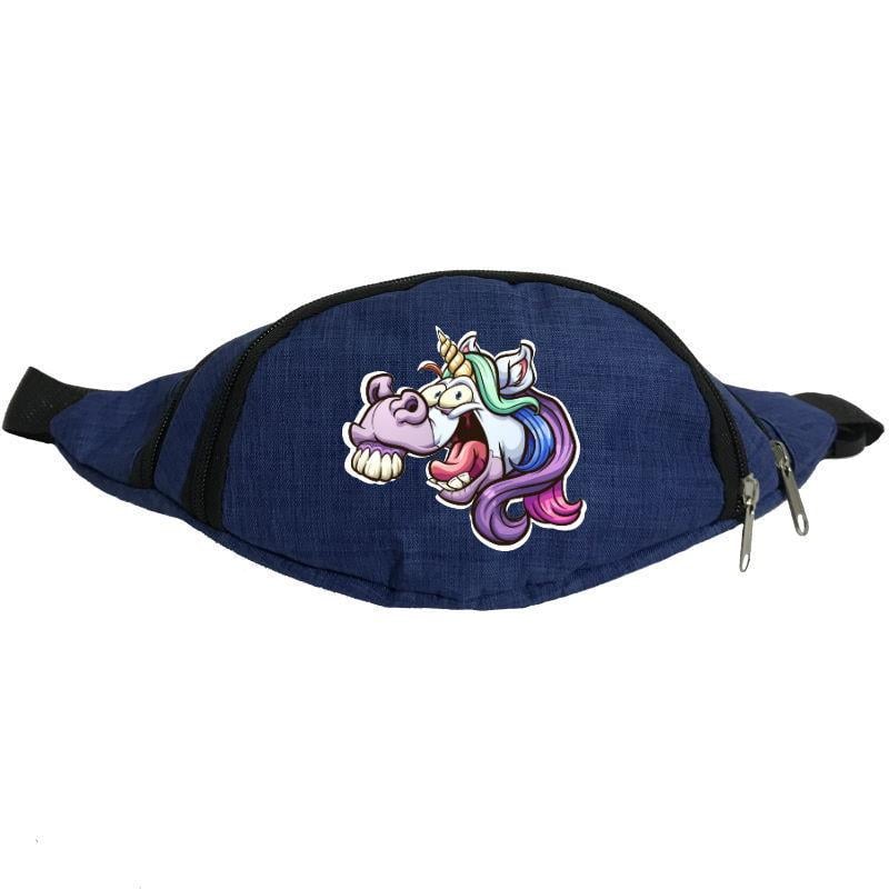 Поясная сумка-бананка Cappuchino toys Unicorn EDN 003 Синий (1369989321)