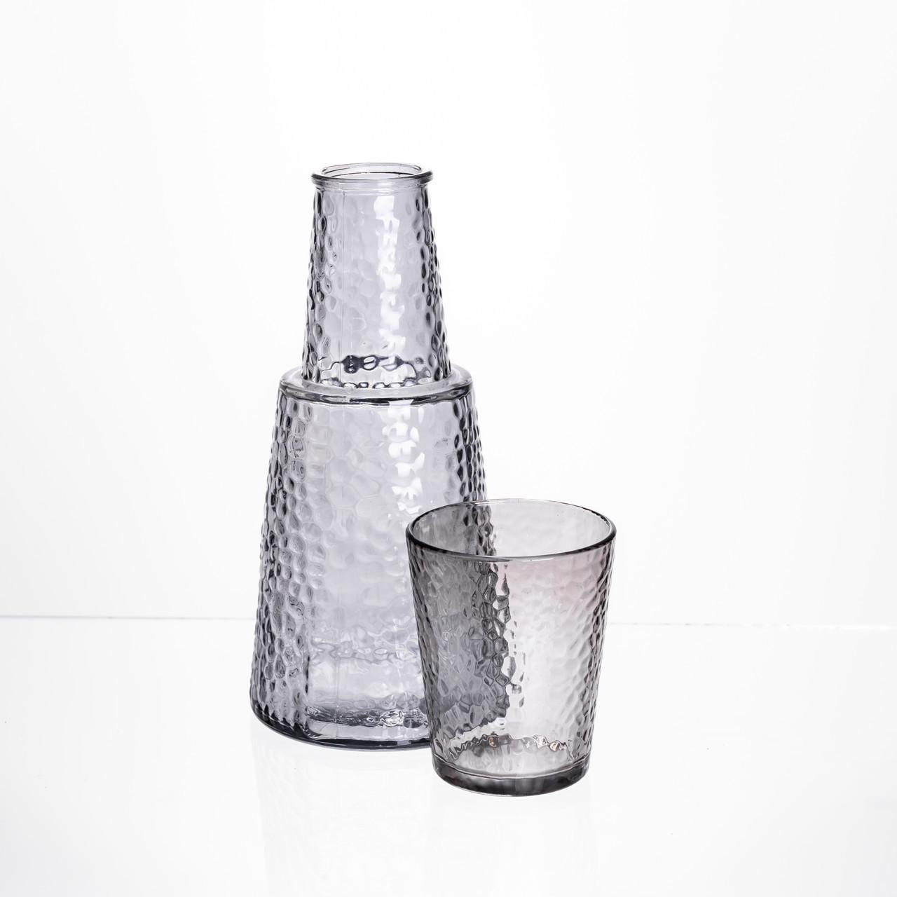 Кувшин 800 мл за стаканом 1 шт. по 250 мл Прозрачный (HP-19-TH-1) - фото 3 Кувшин 800 мл за стаканом 1 шт. по 250 мл Прозрачный (HP-19-TH-1) - фото 3