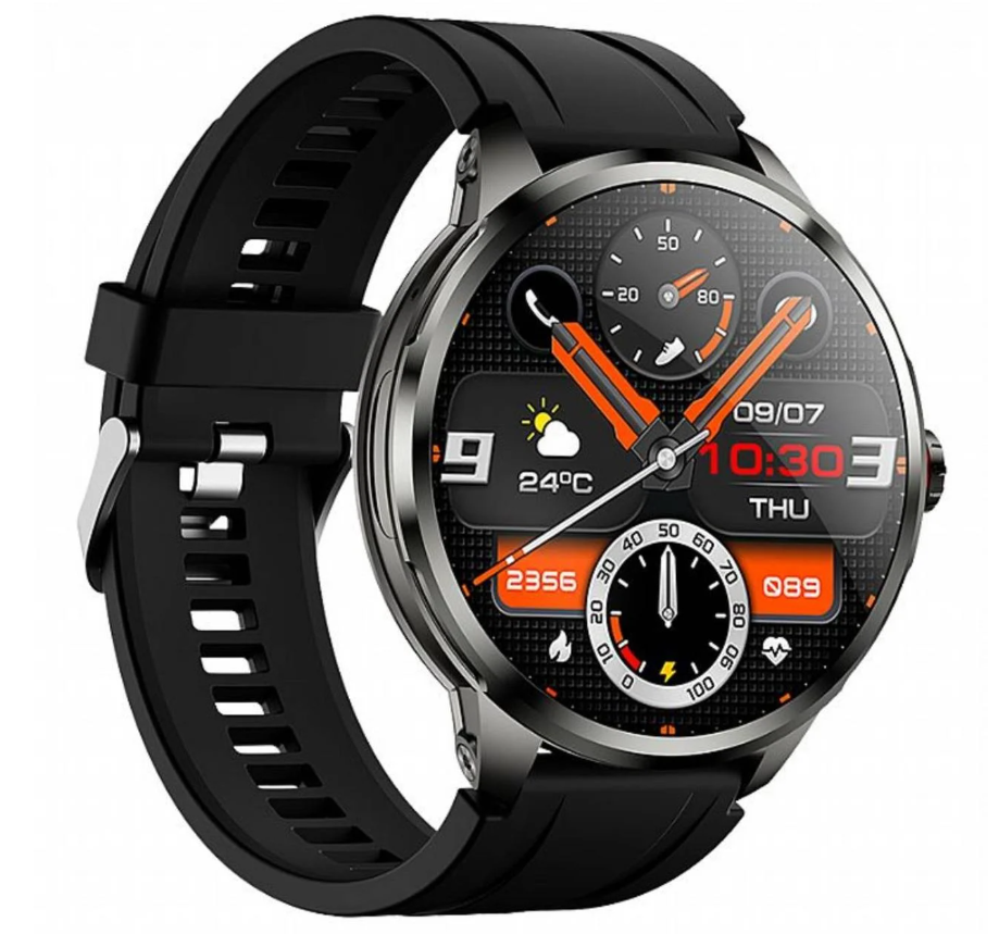 Смарт-часы смартфон Wonlex MT109 с видеозвонком WI-FI GPS SIM-карта Black (18677)