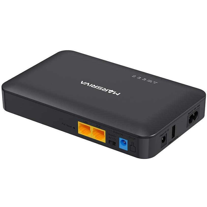 Источник бесперебойного питания для роутера MARSRIVA KP2Plus 18W 16000 mAh Black (27261)