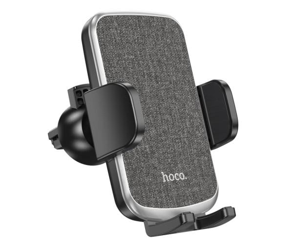 Держатель автомобильный для мобильного HOCO CA94 Polaris push-type Air outlet car holder Black