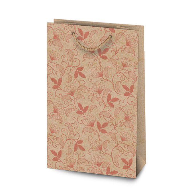 Пакет подарочный крафт Flora микс 11х5,5х17 см 10 шт. (7957) - фото 3 Пакет подарочный крафт Flora микс 11х5,5х17 см 10 шт. (7957) - фото 3