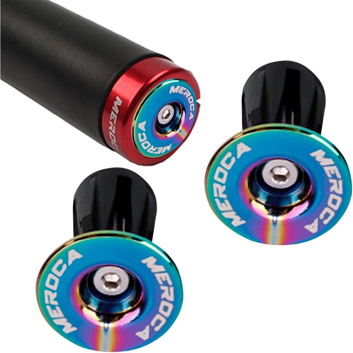 Заглушки керма Meroca Aluminium End Plugs Різнокольоровий (MC-BRND-3335) - фото 3 Заглушки керма Meroca Aluminium End Plugs Різнокольоровий (MC-BRND-3335) - фото 3