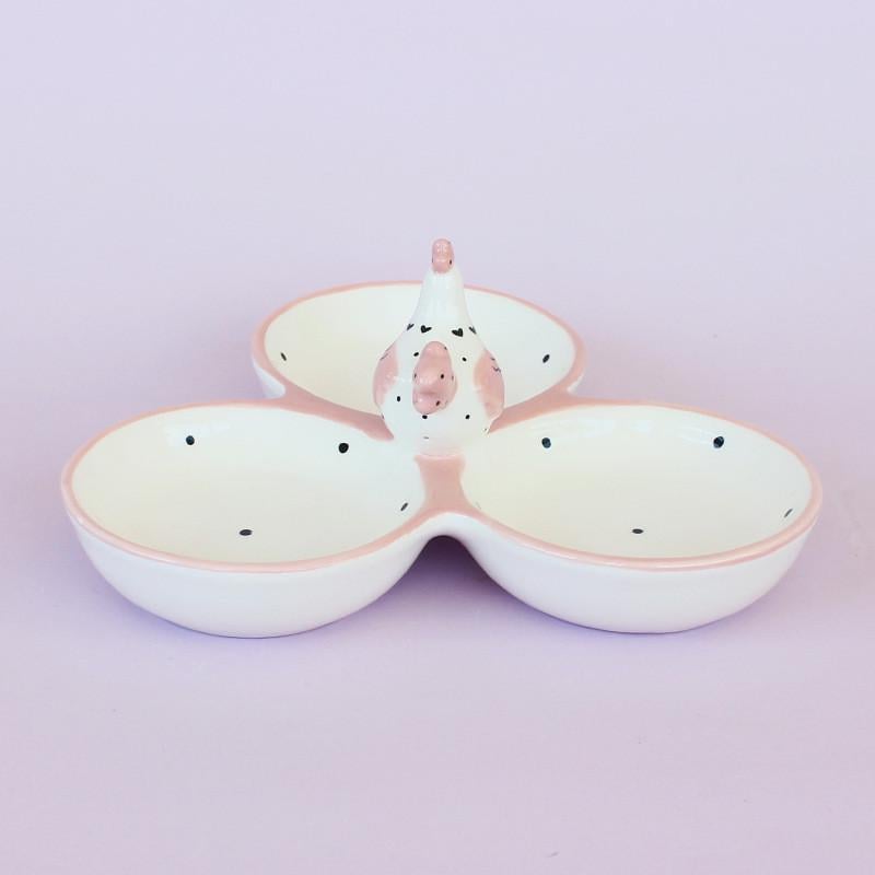 Мінажниця на 3 відділення Курка Великдень 6792 8,3х20,2х18,2 см (4358009) - фото 5 Мінажниця на 3 відділення Курка Великдень 6792 8,3х20,2х18,2 см (4358009) - фото 5