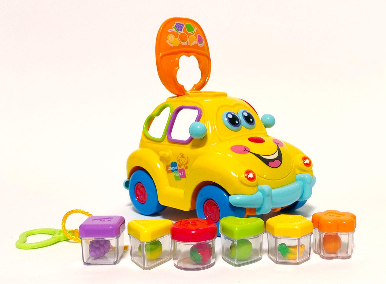 Сортер детский Play Smart Фруктоша виде машинки русскоязычная версия
