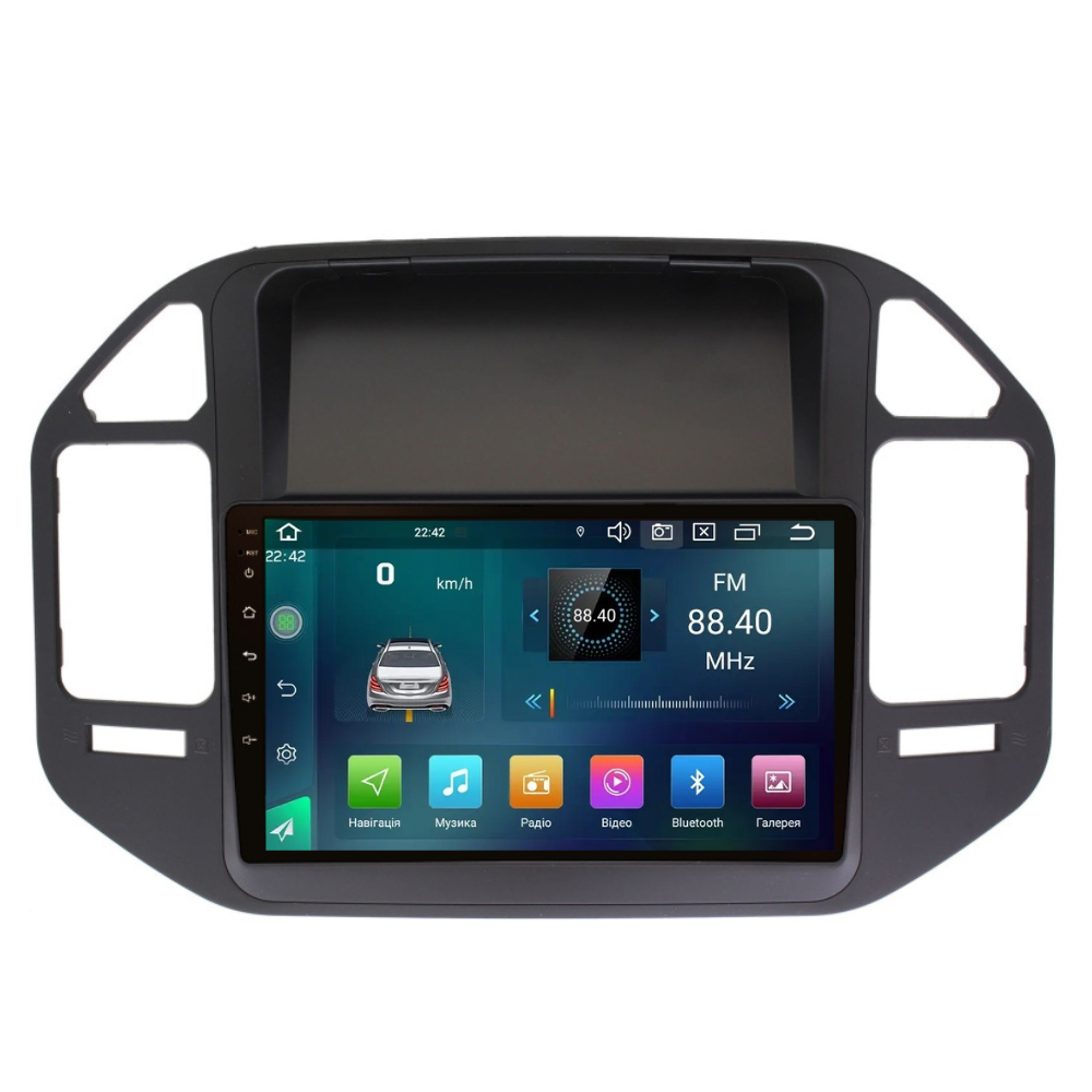 Магнитола штатная CYCLONE C9 CPL GSM Carplay 2/32 GB 4G для Mitsubishi Pajero 1999-2006 г. (AR-81414)