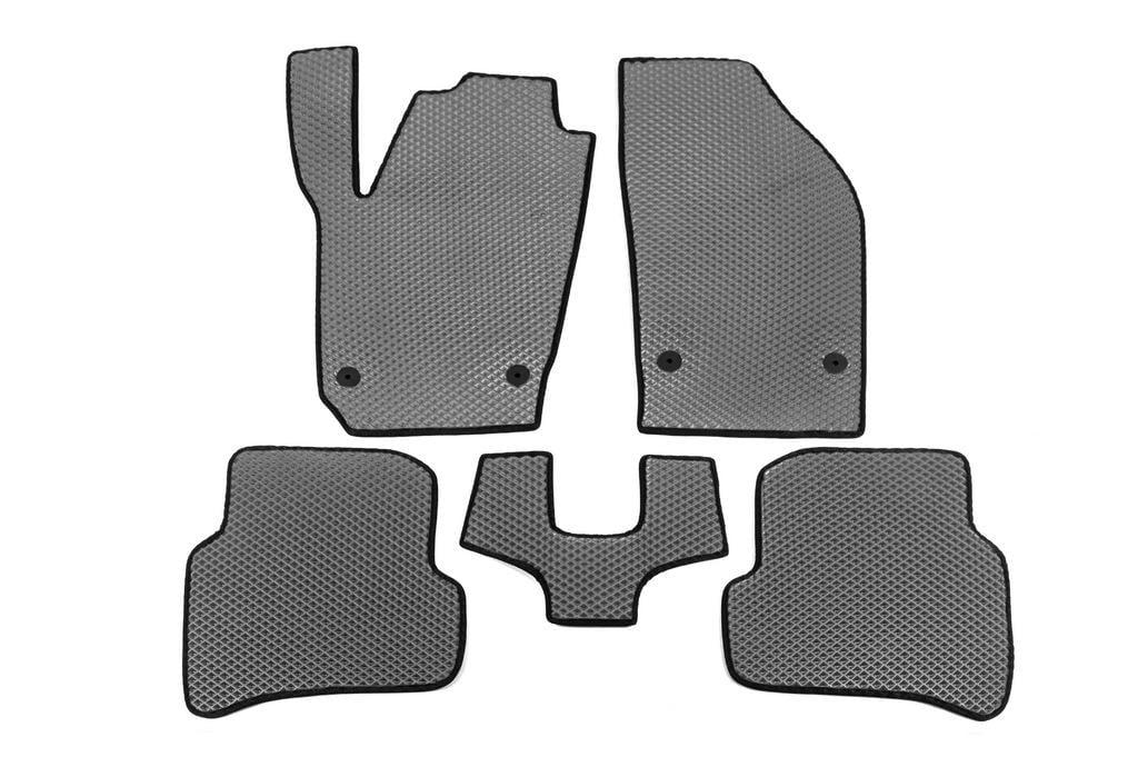 Коврики EVA Digital Designs для Skoda Fabia 2014-2021 гг. этилвинилацетат Серый