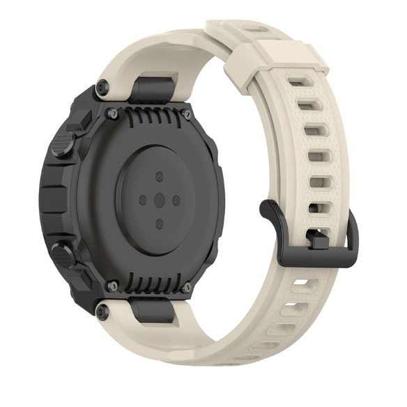 Ремешок силиконовый для смарт часов Amazfit T-Rex A1918&A1919/T-Rex Pro A2013 с отвертками Army Khaki (0235-7) - фото 2