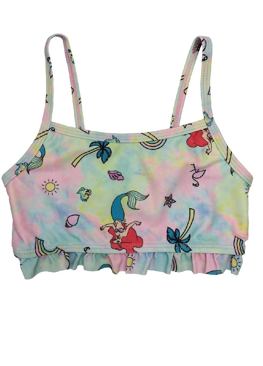 Купальный топ детский PRIMARK 9166203 принт 104 см Голубой (3331109413345)