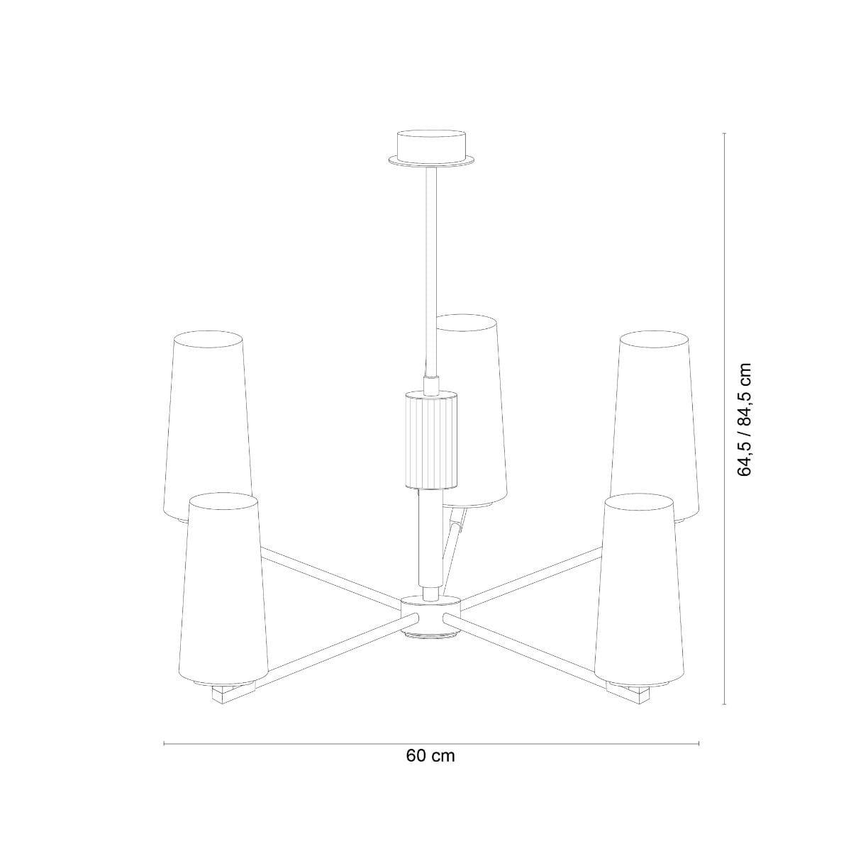 Люстра Zuma Line 1244 VINCENZA - фото 6