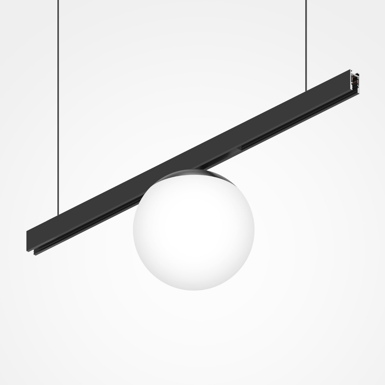 Світильник магнітний трековий MERALLI WHITE BALL 6W 3000K/6000K регульована WIFI 2,4G TUYA Білий (TRVBWB006) - фото 3 Світильник магнітний трековий MERALLI WHITE BALL 6W 3000K/6000K регульована WIFI 2,4G TUYA Білий (TRVBWB006) - фото 3