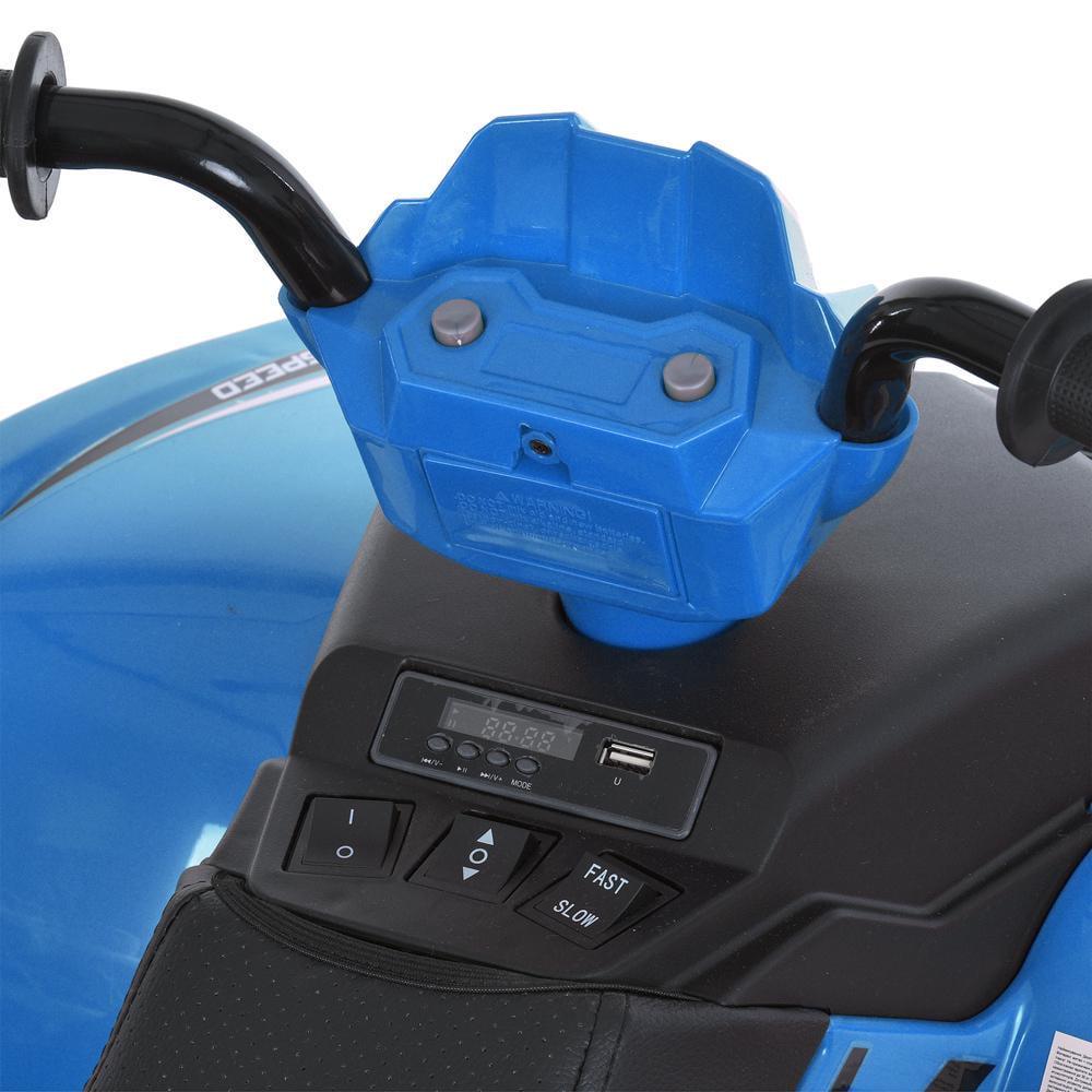 Дитячий електроквадроцикл Bambi M 6060EL 24V Синій - фото 6