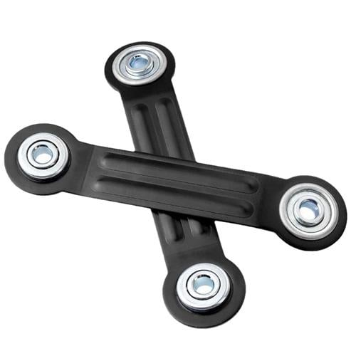 Маятниковий механізм для дитячих ліжечок 161 мм алюміній 2 шт. Black (927179) Маятниковий механізм для дитячих ліжечок 161 мм алюміній 2 шт. Black (927179)