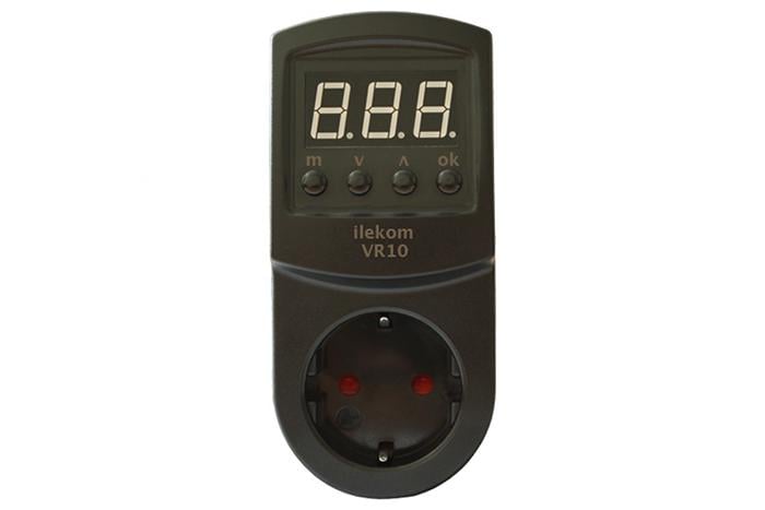 Реле напряжения Ilekom VR-10 Черный (23279) Реле напряжения Ilekom VR-10 Черный (23279)