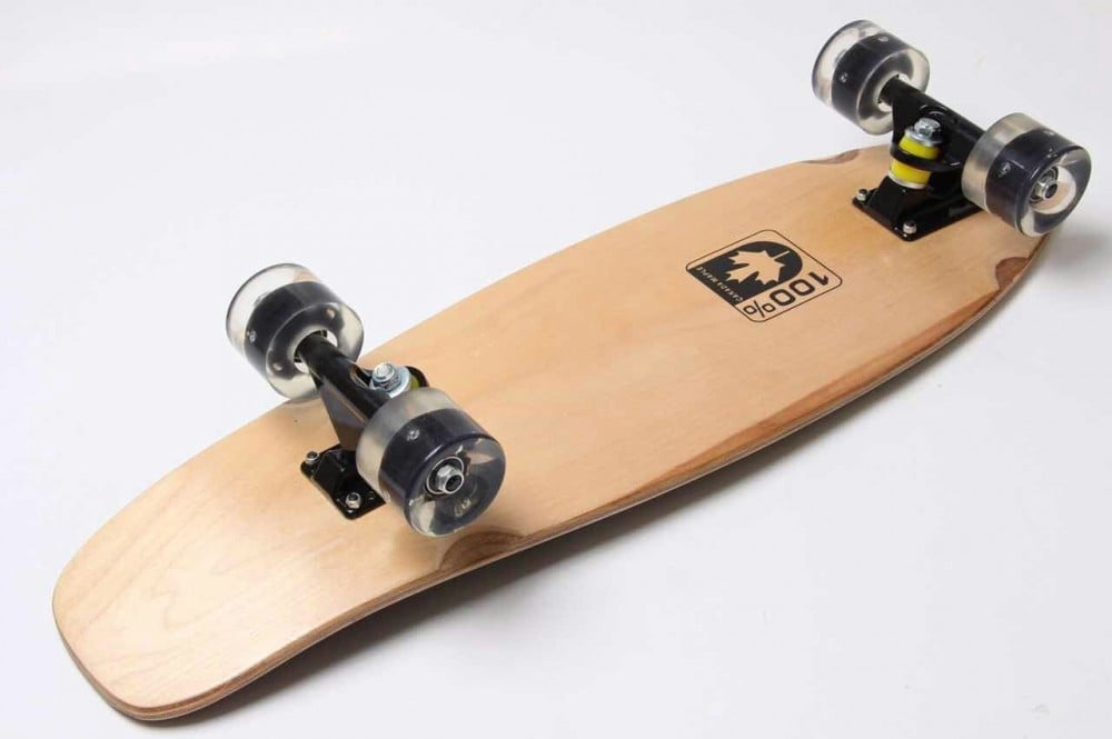 Пенниборд Penny Круизер ( канадский клен ) светящиеся колеса Black (2T2020)