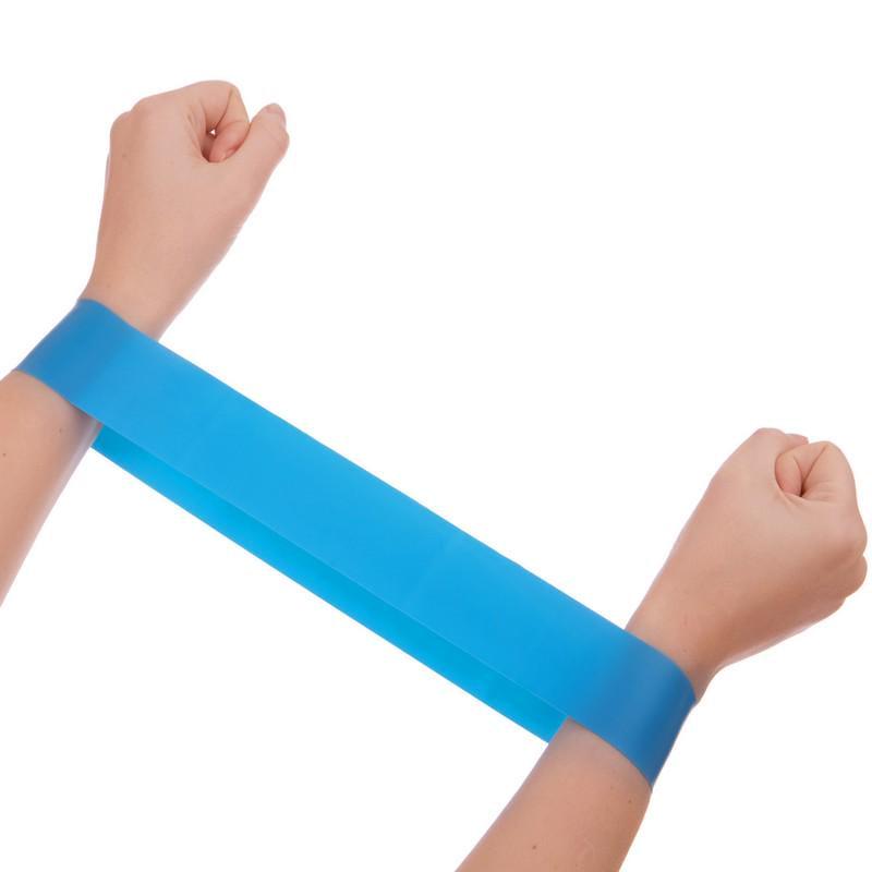 Резинка для фитнеса DOUBLE CUBE LOOP BANDS LB-001-BL XS Голубой (178145) - фото 3 Резинка для фитнеса DOUBLE CUBE LOOP BANDS LB-001-BL XS Голубой (178145) - фото 3