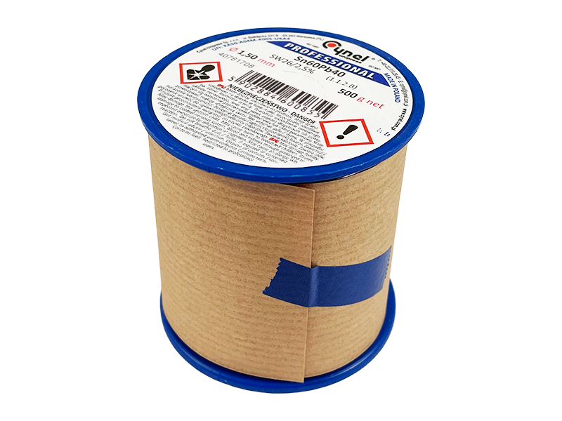 Припой оловянно-свинцовый Cynel Sn60Pb40-SW26 1,5 мм 500 г (8130)