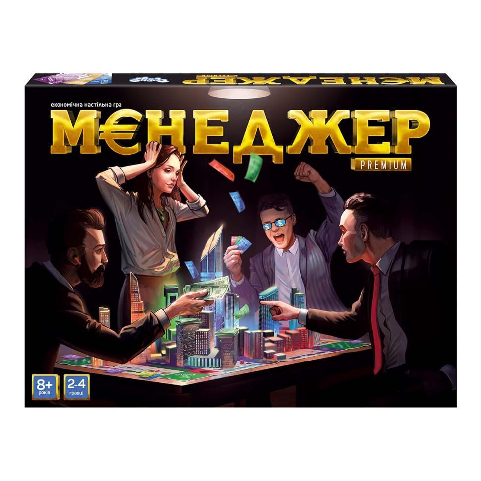 Игра настольная Danko Toys Менеджер Premium (SR-113-N-1435)