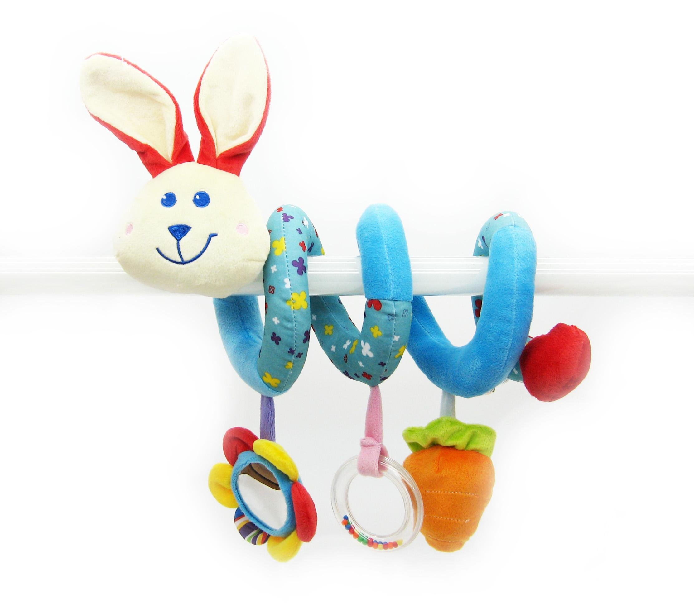 Погремушка 81034B пружинка спираль мягкая на кроватку (81034 B) Погремушка 81034B пружинка спираль мягкая на кроватку (81034 B)