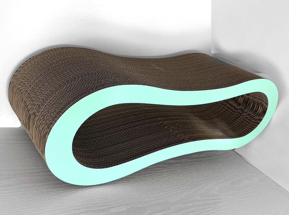 Кігтеточка для кішок з картону CLAW-A4Д 85x29x25 см (2363099327)