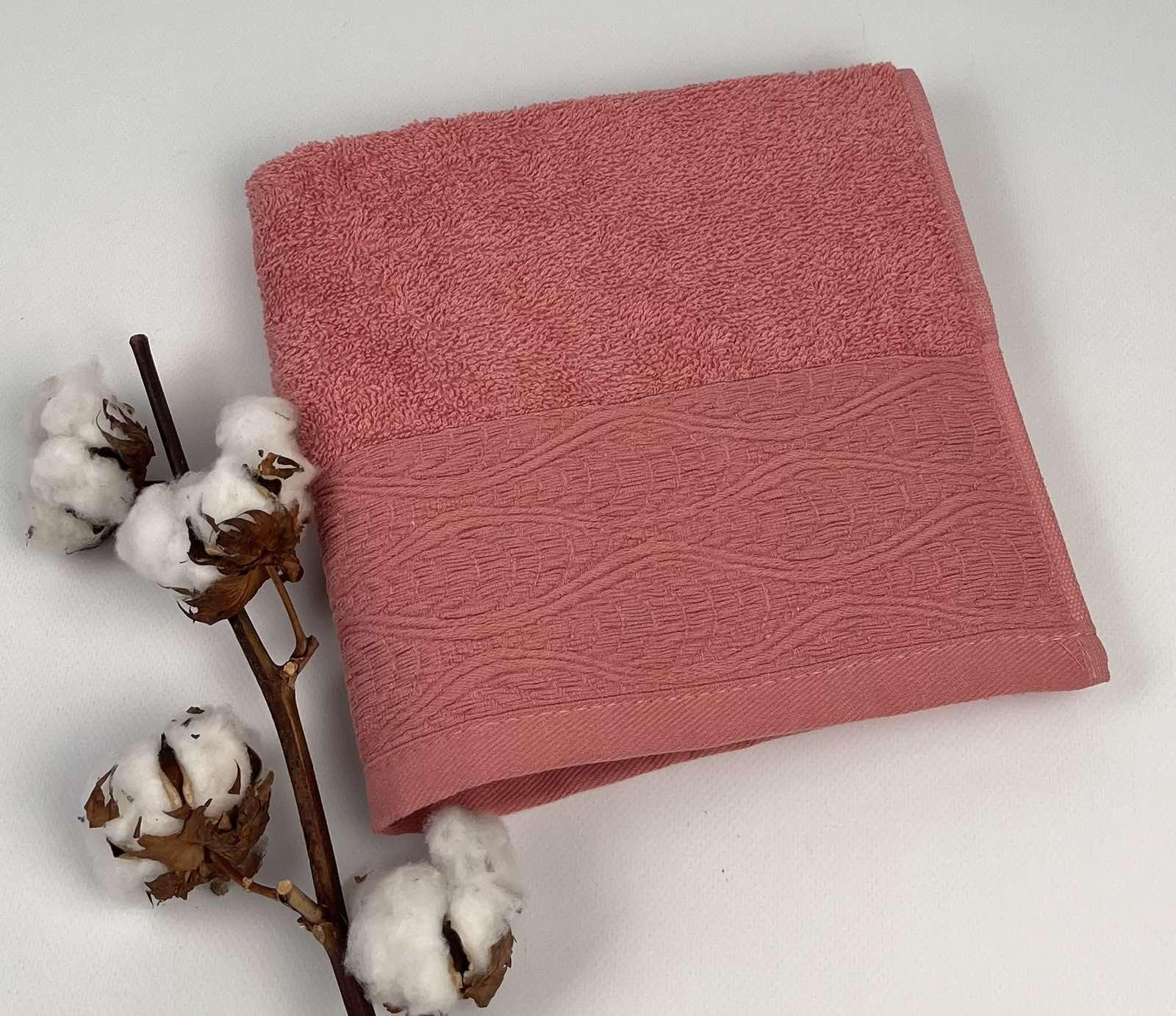 Полотенце Altinbasak Penye Lizy 50x90 см Теракотовый (CN28470)