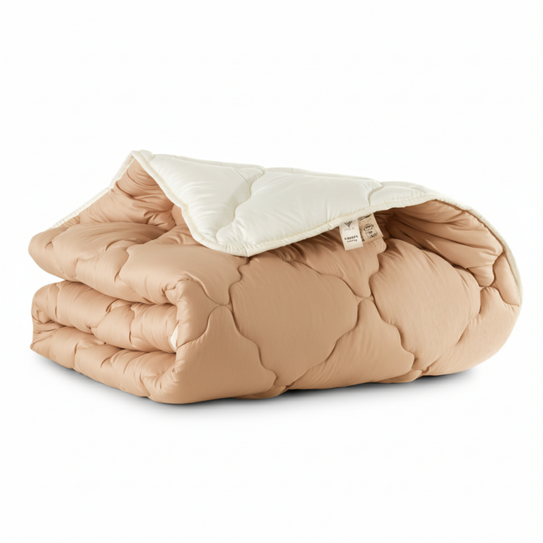 Одеяло детское зимнее Papaella Woolly шерстяное 100х135 см Бежевый (27372)