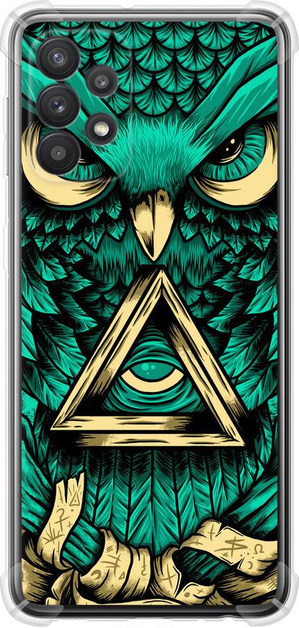 Чехол на Samsung Galaxy A32 A325F Сова Арт-тату (3971sp-2204-42517)