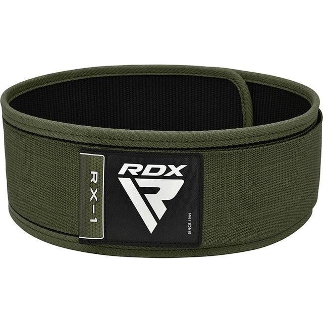 Пояс для тяжелой атлетики RDX RX1 Weight Lifting Belt XL Army Green (A-013023)