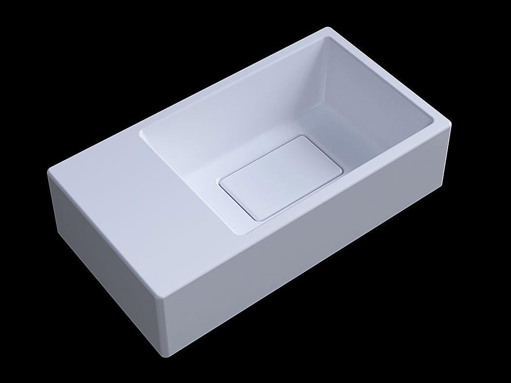 Умывальник подвесной Status Savay L White (727) - фото 5