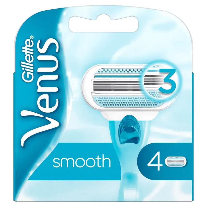 Картридж Gillette Venus Smooth 4 шт. - фото 1